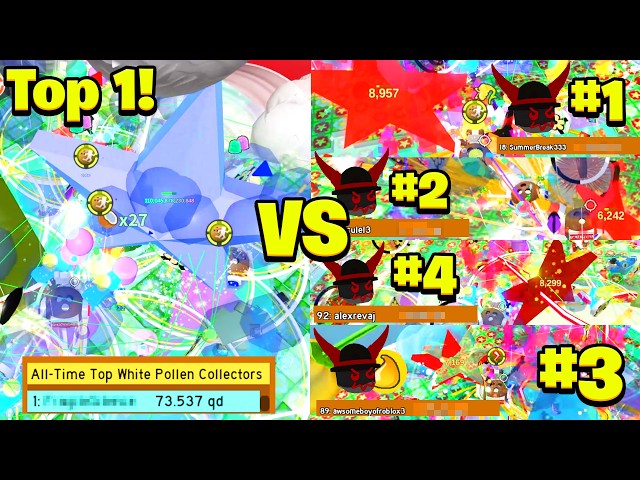 4 Red Hives VS Top 1 White Hive (BSS OLYMPICS EP 1)