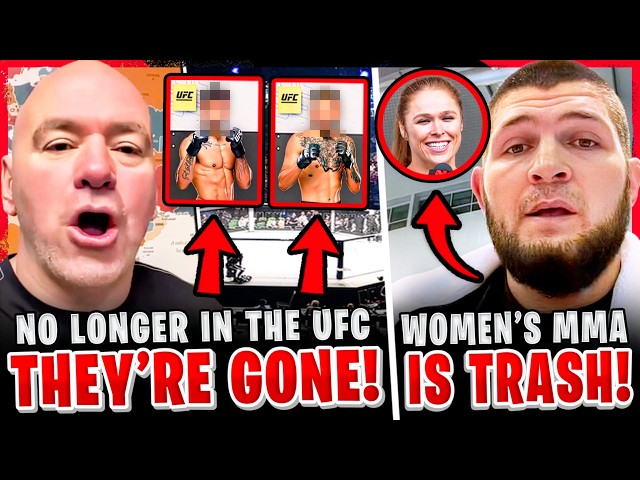 Dana White REMOVES MULTIPLE FIGHTERS from UFC! Khabib NOT HAPPY! Arman Tsarukyan NEXT FIGHT DATE!