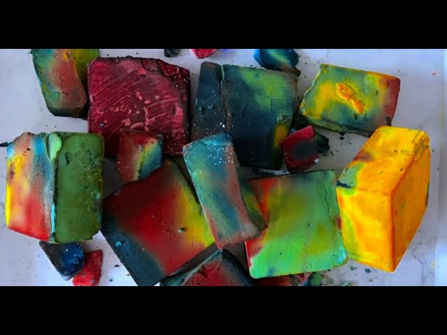 Crunchy buttery gymchalk crush Edit ✨| @fjh-asmr777 || oddly satisfying| satisfying|powdery crush