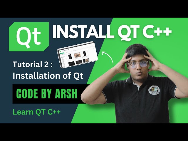 Qt C++ | Tutorial 2 | Installation of Qt