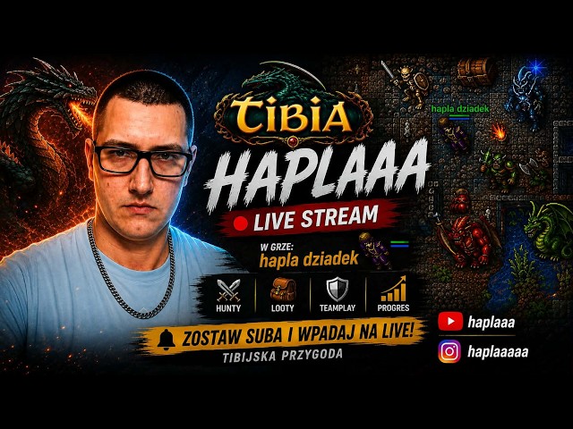 Tibia [ Dia ] Sobotnia chillera z Jackiem Danielsem. 250 lvl wbity!! Robi sie pwoażnie ;)