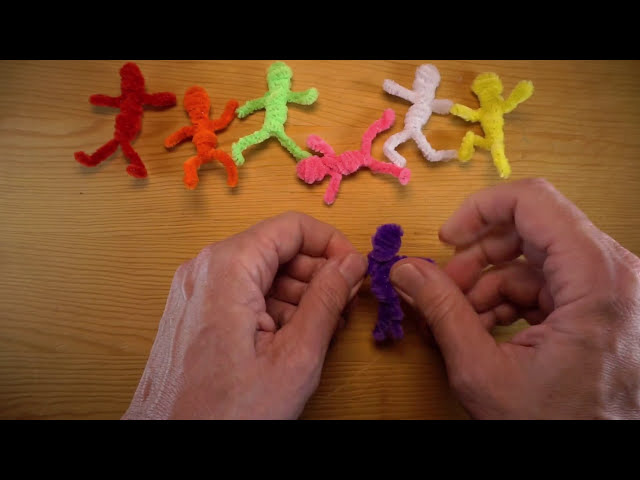 How To: Pipe Cleaner People - Art Projects For Kids