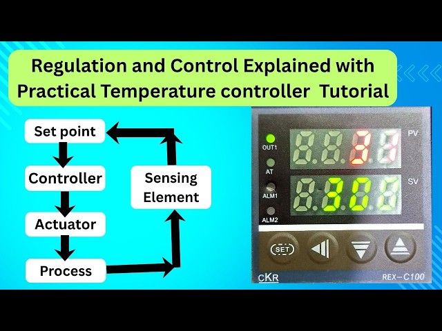 Introduction to Control and Regulation: (with Practical Temperature Controller Tutorial)