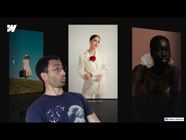 Mastering the Native Webflow Slider – Premium 3D Interactions & CMS with Finsweet Attributes