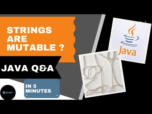 Is String Mutable |  Java Interview Questions