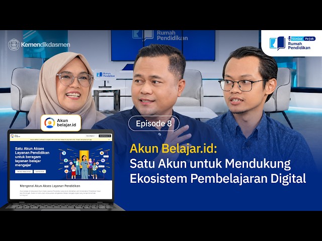 Belajar.id Account: One Account to Support the Digital Learning Ecosystem