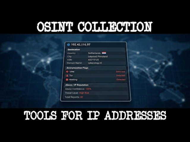 OSINT IP Tools: How to Investigate IP Addresses