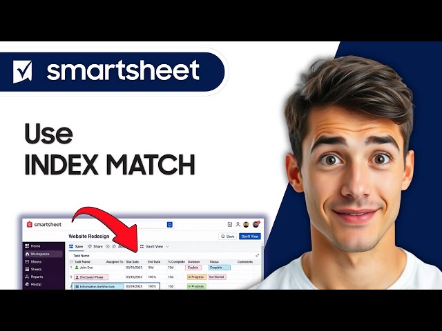How to Use Smartsheet Index Match Formula (Easiest Way) (2026 Guide)