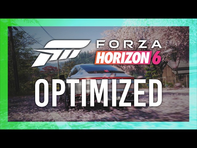 BEST Optimization Guide | Forza Horizon 6 | Max FPS | Best Settings