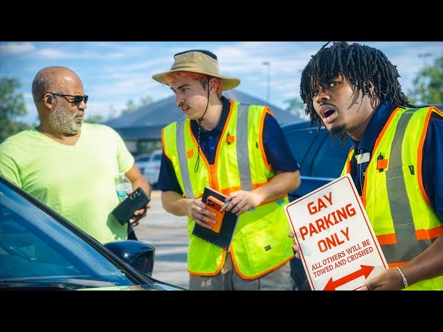Gay Parking Only Prank!