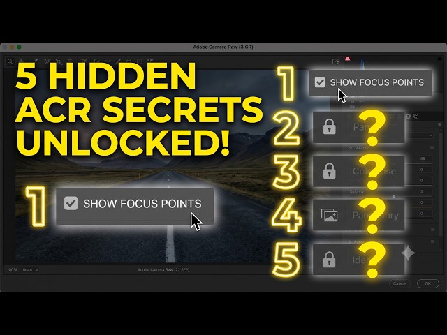 5 NEW Camera Raw Features You’re NOT Using (But Should!)