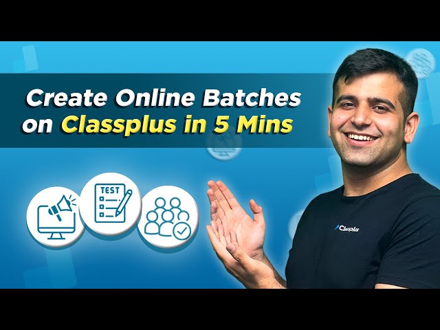 How to Create Batches in Classplus | Classplus DIY Toolbox | Ep. 1 | CA Sumit Mehta