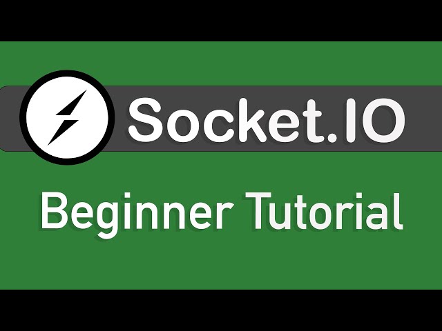 Socket.io Beginner Tutorial - NodeJS + ExpressJS