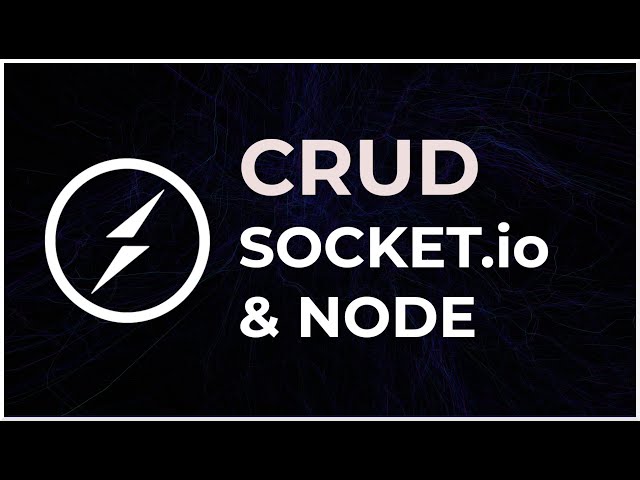 Nodejs Socketio CRUD
