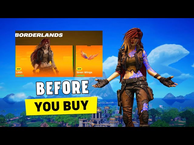 LILITH FROM BORDERLANDS 4 GAMEPLAY | BORDERLANDS 4 x FORTNITE (BEFORE YOU BUY)