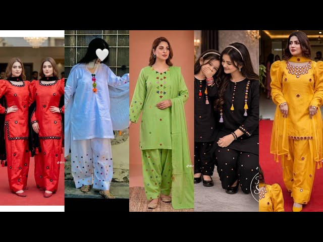 Trending Mirror Work Dress Designs 2026 | Eid Dress Design 2026 | Mirror Work Embroidery Designs 