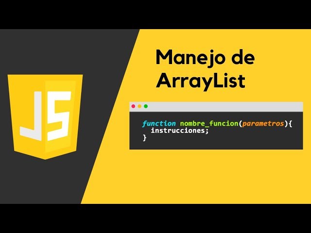 Manejo de ArrayList con Javascript - pop, push, shift, unshift
