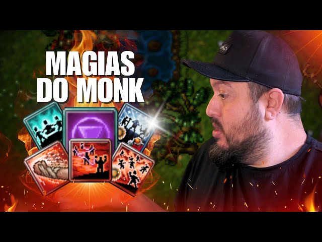 Tibia: MAGIAS E MECÂNICA DO MONK (Tibia Global) | ⛏