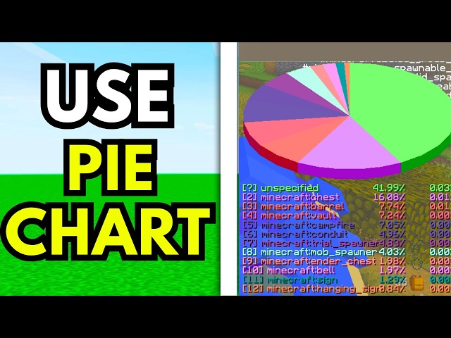 How To Use Pie Chart In Minecraft | 2026 | Step-by-Step