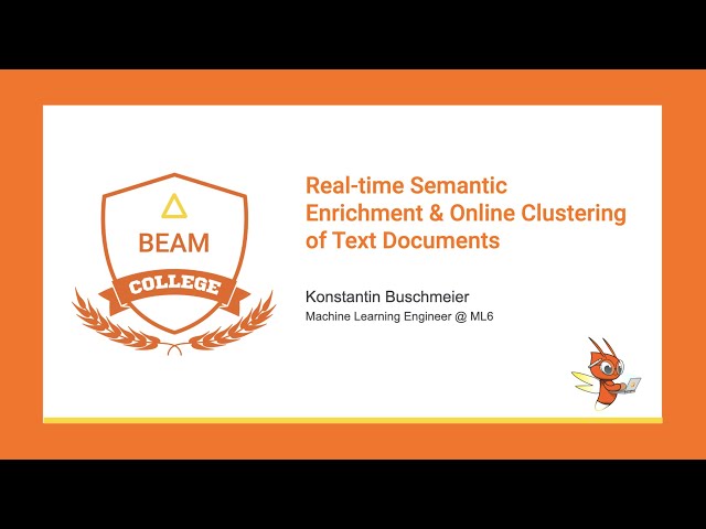 Real-time Semantic Enrichment & Online Clustering of Text Documents