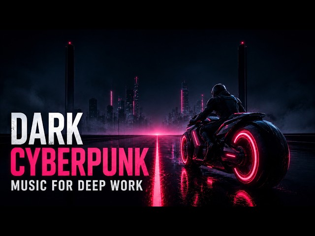 NIGHT PROTOCOL | Dark Cyberpunk Music for Deep Work & Focus