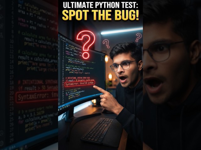 90% Fail This Python Trick! ❌#tech | Can You Guess the Python Output 🐍#python | Python Quiz #shorts