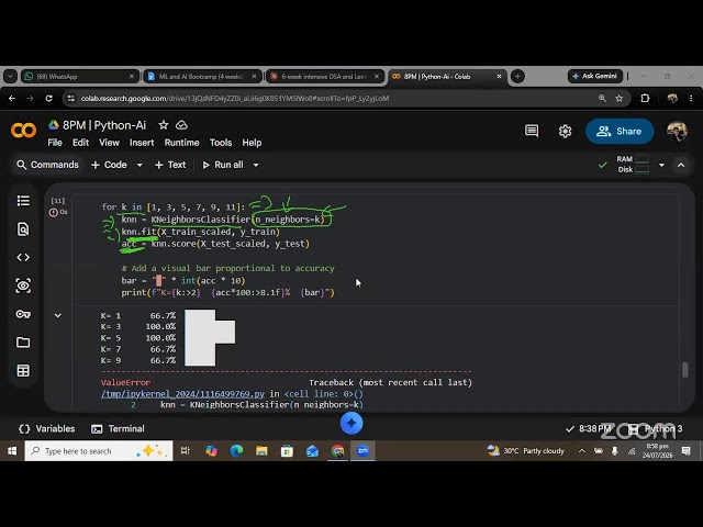8PM | Python and AI BootCamp | Week 3 | Day 5