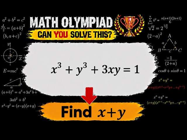 99% Get This Wrong! Can You Find x + y? | Math Olympiad Challenge