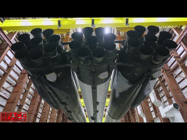 Falcon Heavy is Back in the Hangar 🚀 SpaceX Preparing for a Massive Launch at LC-39A Florida