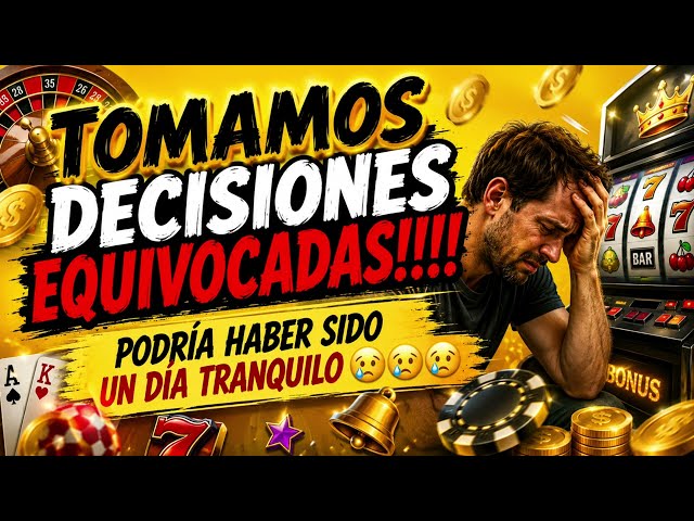 WE MADE THE WRONG DECISIONS!!!! It could have been a calm day 😓😓😓 #slots #casino #jackpot