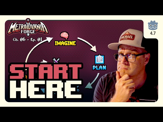Build a boss - the concept and planning phase // Metroidvania Forge Ch 06 Ep 01 // Godot 4 Tutorial