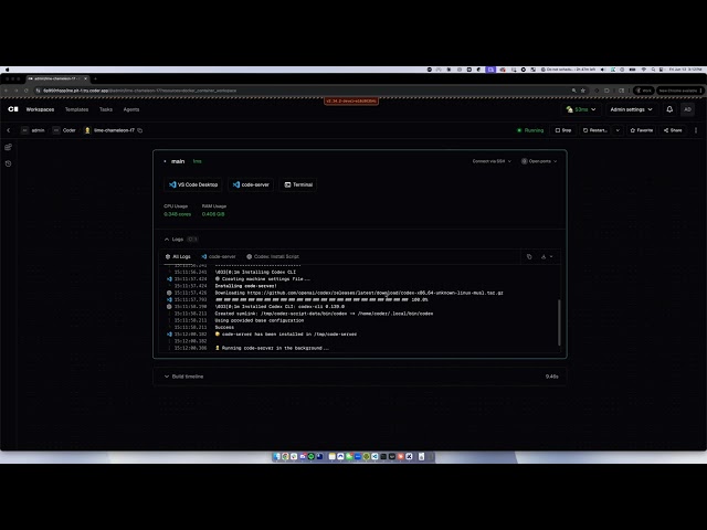 Set Up OpenAI Codex in Coder: Self-Hosted AI Coding Agent Tutorial