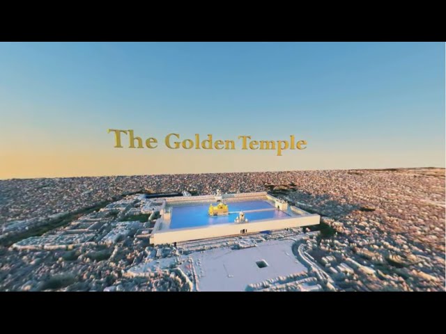 Golden Temple Intro - 3D 360 - Test Render