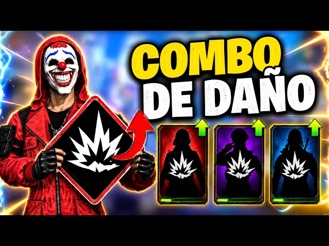NADIE SOBREVIVE a ESTOS 3 COMBOS de DAÑO en FREE FIRE #freefire