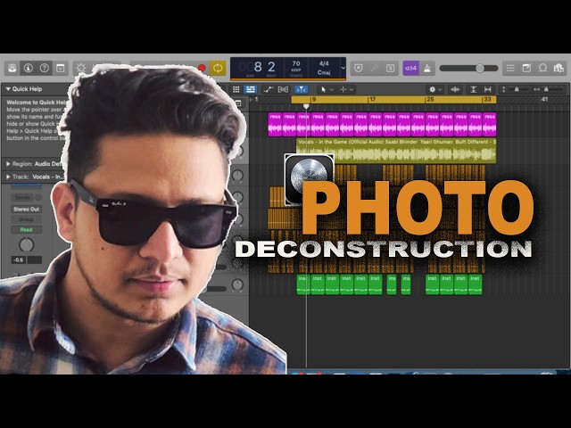 How To Make Photo By | Hustinder In | Logic Pro | Breakdown | Drums Deconstructed