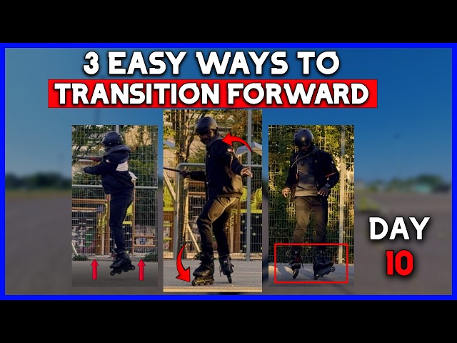 How to Transition Forward When Skating Backwards | Day 10