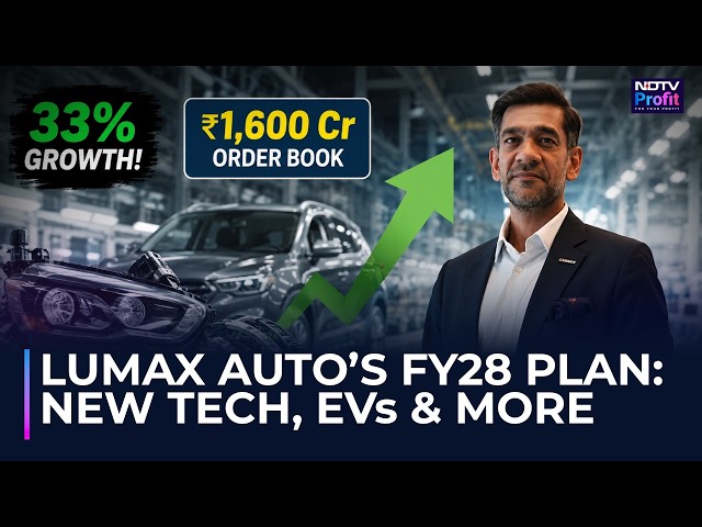 33% Growth in Q1: Lumax Auto Management On ₹300 Cr Capex Target, EV Push & Bigger FY28 Plans