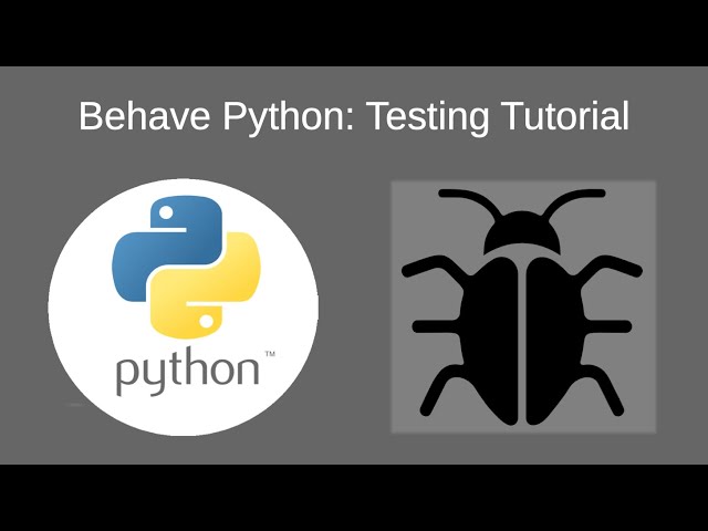 Python testing tutorial: Behave dammit