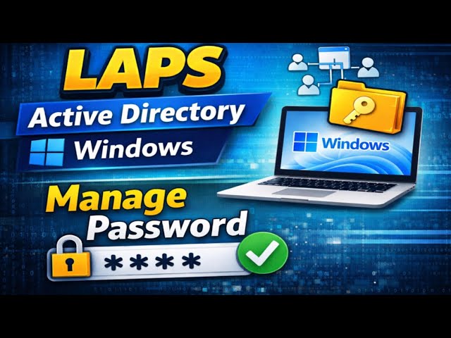Windows LAPS Tutorial | Manage Local Admin Passwords in Active Directory