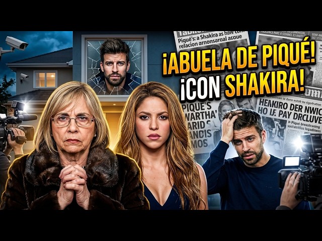 ABUELA DE GERARD PIQUÉ APARECE en LA CASA DE SHAKIRA