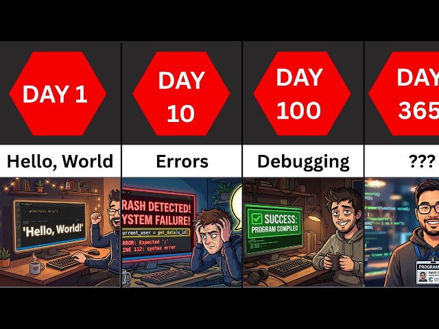 What Happens If You Study Programming Everyday For a Year?