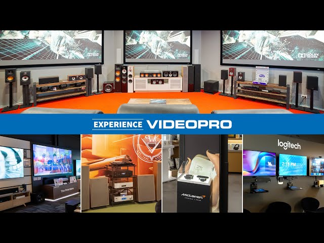 Experience Videopro | Consumer & Professional Audio Visual Technology