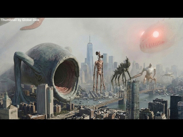 Trevor Henderson Monsters Size Comparison in 3D | Scary Horror Giants