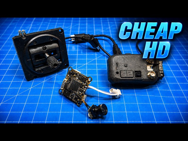 Cheap FPV HD Video System //P1 HD VRX and AIO // Betafpv NexRadio DCS Gimbals