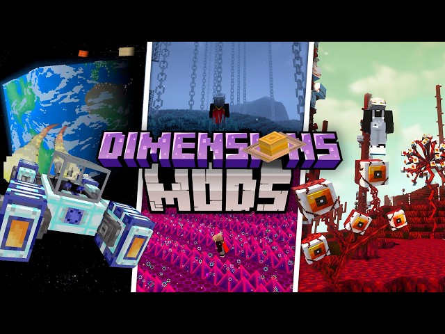 TOP 15 DIMENSION Mods for Minecraft | 1.20 - 1.21