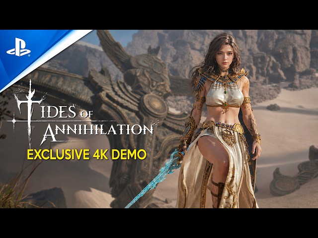 TIDES OF ANNIHILATION Extended PS5 PRO Demo | New Neo-Medieval ARPG like Final Fantasy & Bayonetta