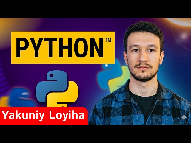PYTHON • #Yakuniy Loyiha (Project)  • Resume Generator dasturini yaratamiz !