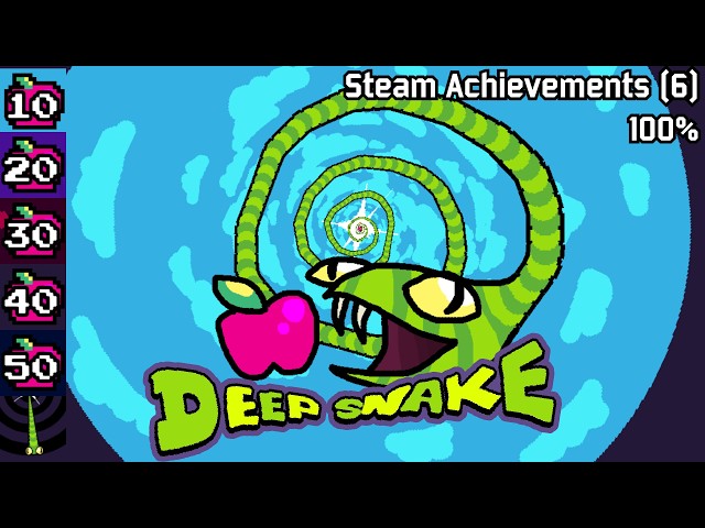 Deep Snake | Steam Achievements (6), 100%