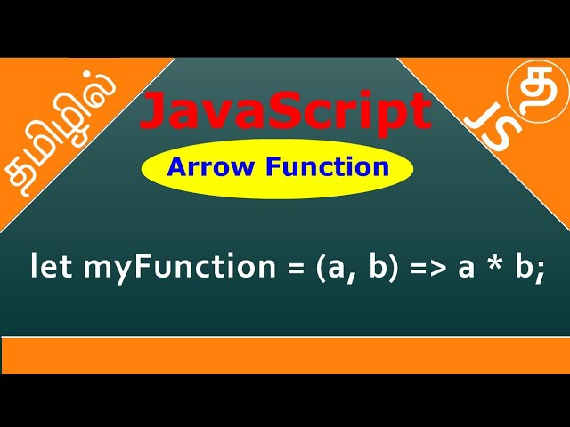 JavaScript Arrow Function