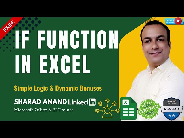 Still Struggling with Logic? IF Function Makes Decisions Easy